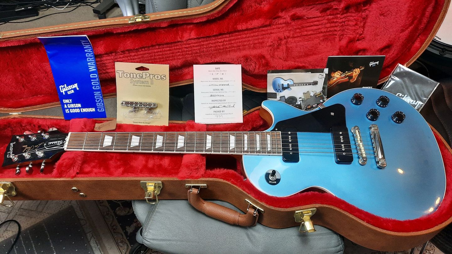 Gibson Les Paul Classic2018 Pelham Blue - エレキギター Gibson Les Paul Classic2018 Pelham Blue - エレキギター